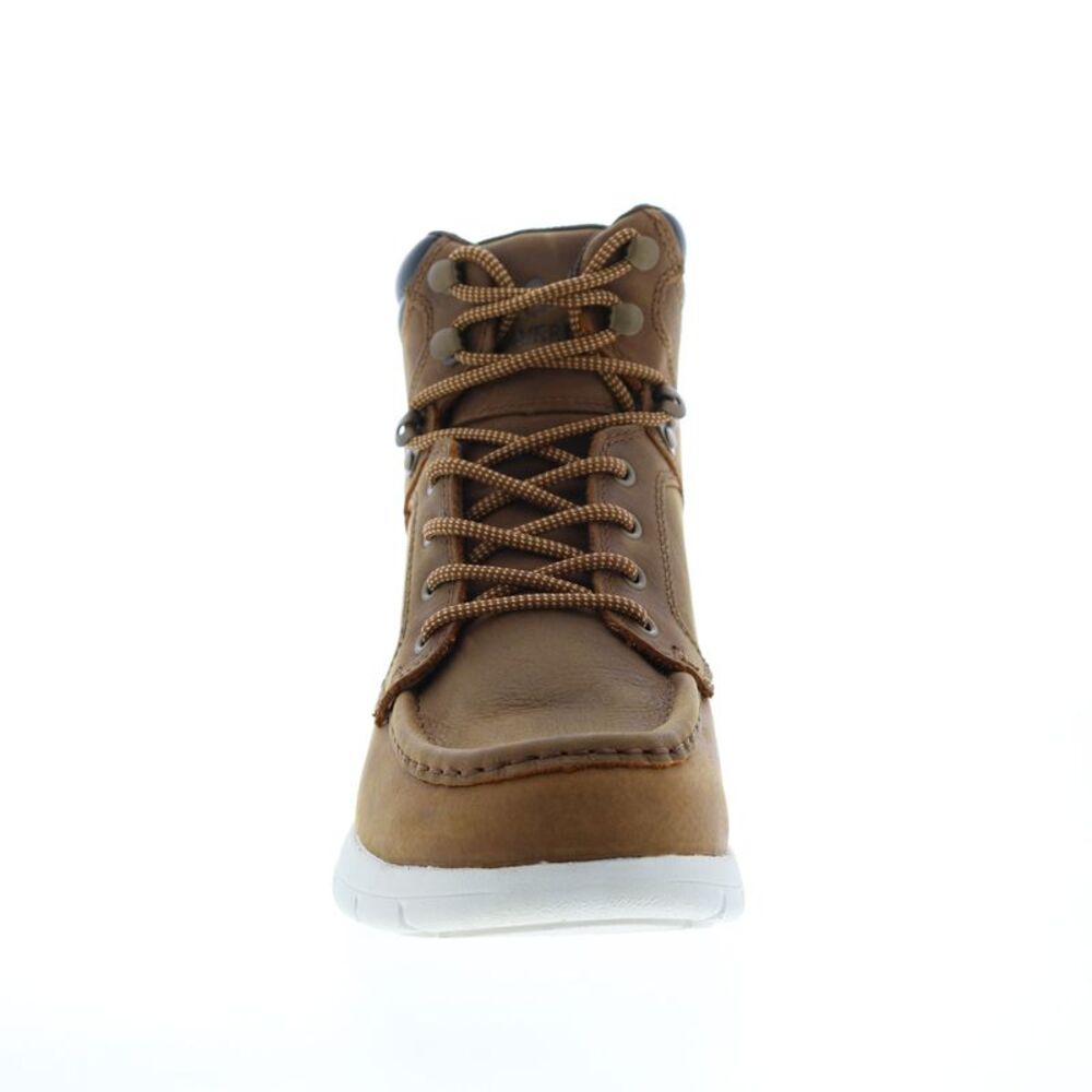 Wolverine Mens Karlin Moc-Toe 6" Brown Boots (NWT) - Picture 3 of 7